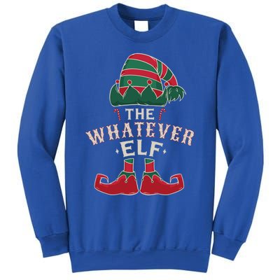 The Whatever Elf Cute Ugly Christmas Sweater Family Gift Sweatshirt