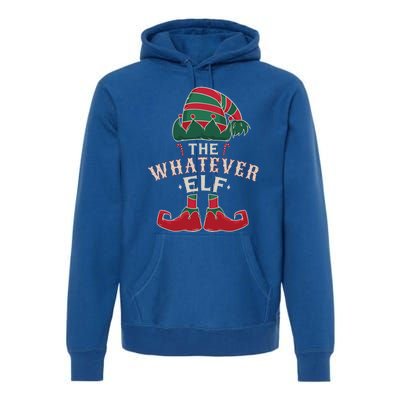 The Whatever Elf Cute Ugly Christmas Sweater Family Gift Premium Hoodie