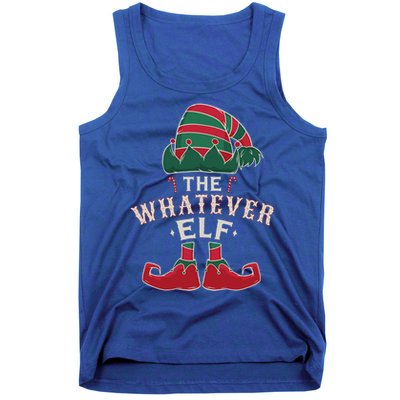 The Whatever Elf Cute Ugly Christmas Sweater Family Gift Tank Top