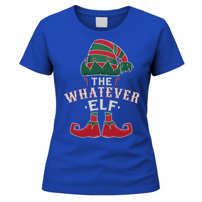 The Whatever Elf Cute Ugly Christmas Sweater Family Gift Women's T-Shirt