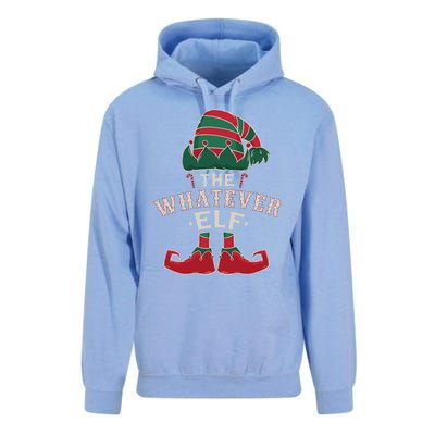 The Whatever Elf Cute Ugly Christmas Sweater Family Gift Unisex Surf Hoodie