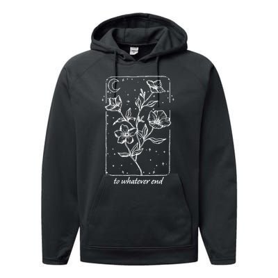 To Whatever End Performance Fleece Hoodie