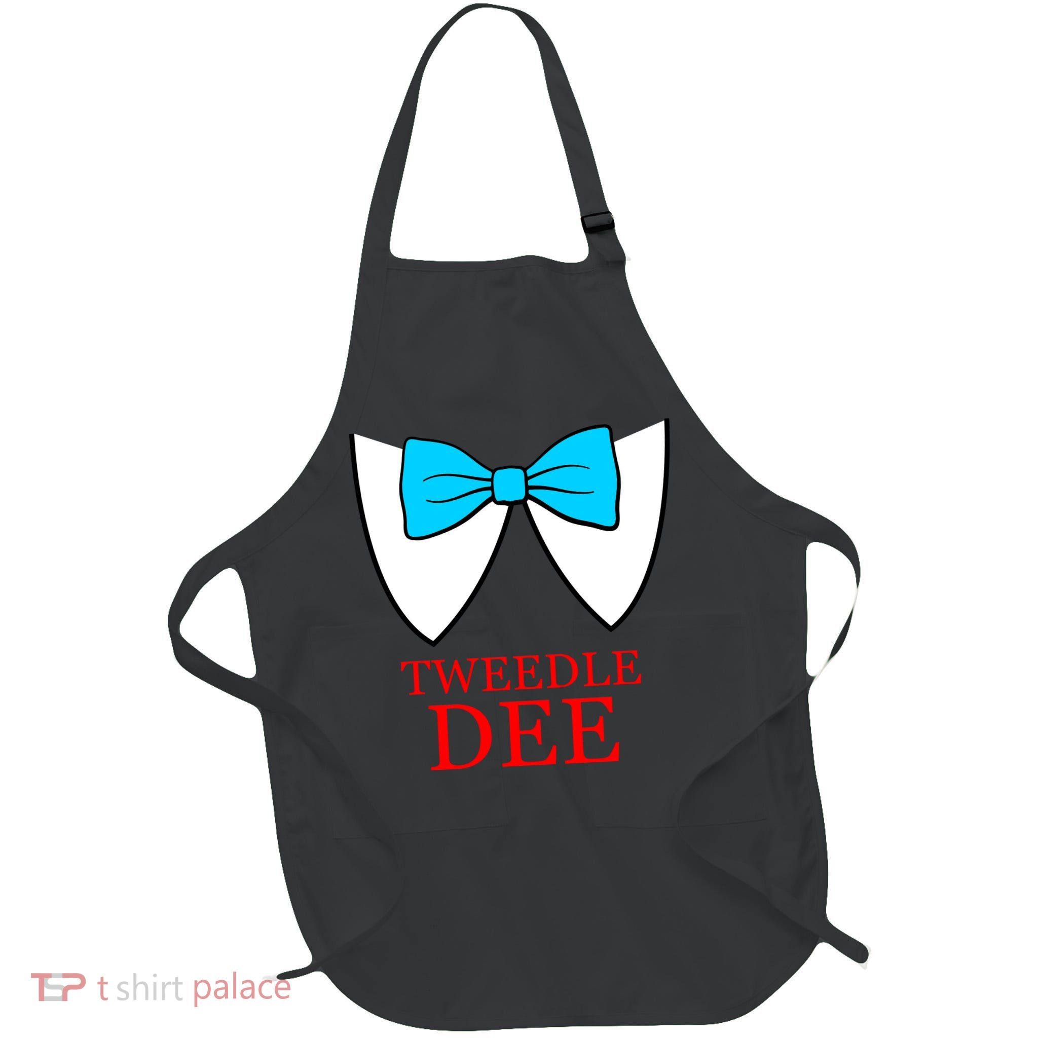 Tweedle Dee Costume Full-Length Apron With Pockets
