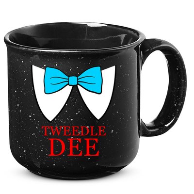 Tweedle Dee Costume 15oz Campfire Ceramic Mug