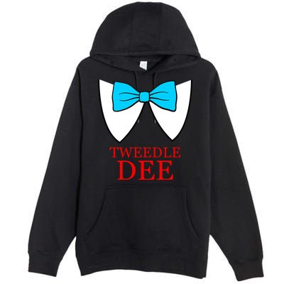 Tweedle Dee Costume Premium Pullover Hoodie