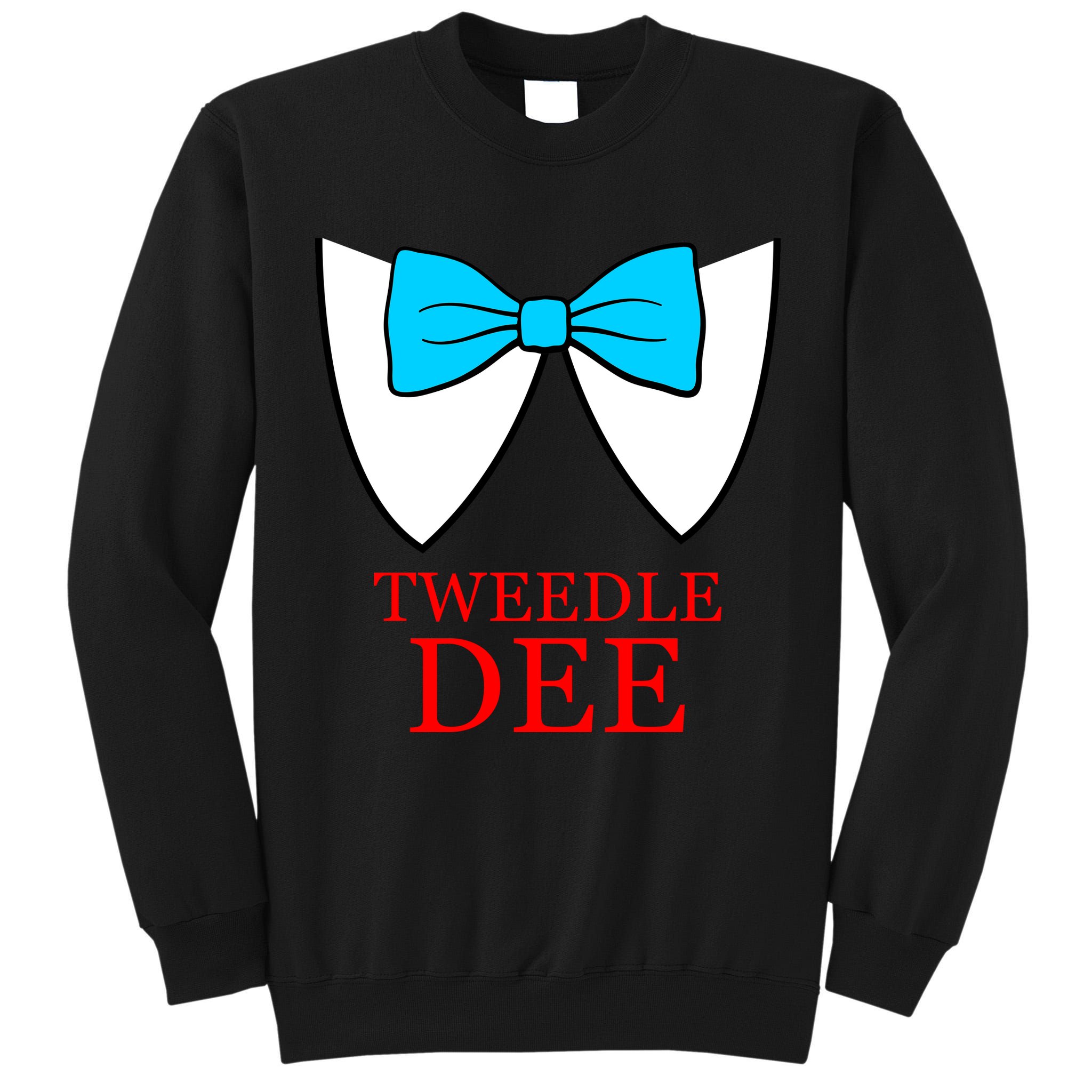 Tweedle Dee Costume Tall Sweatshirt