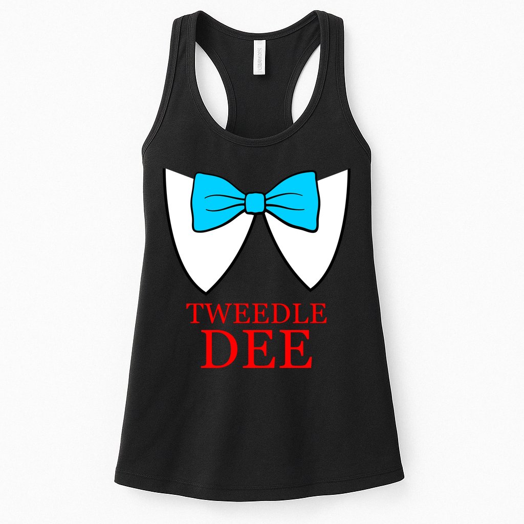 Tweedle Dee Costume Womens Tank Top