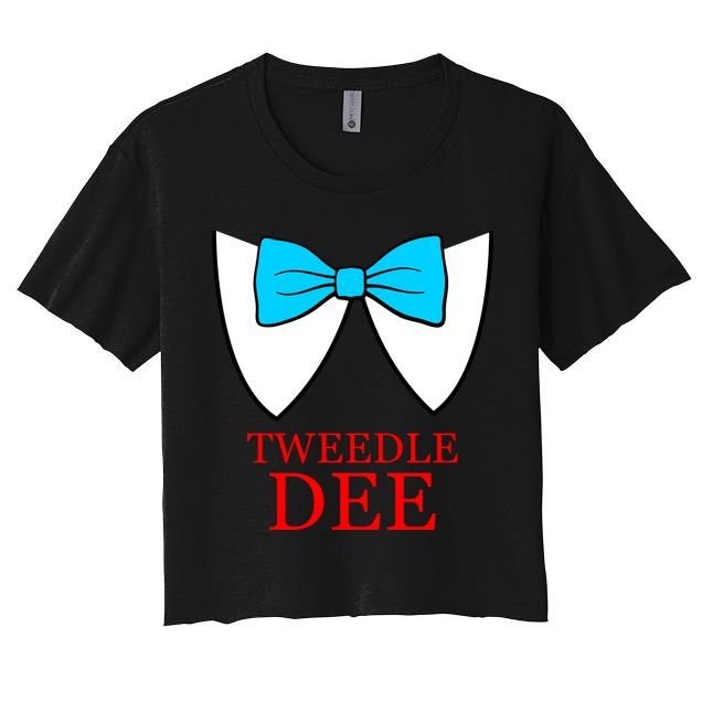 Tweedle Dee Costume Crop Top