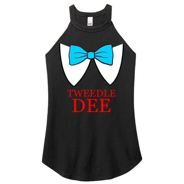 Tweedle Dee Costume Women's Perfect Tri Rocker Tank
