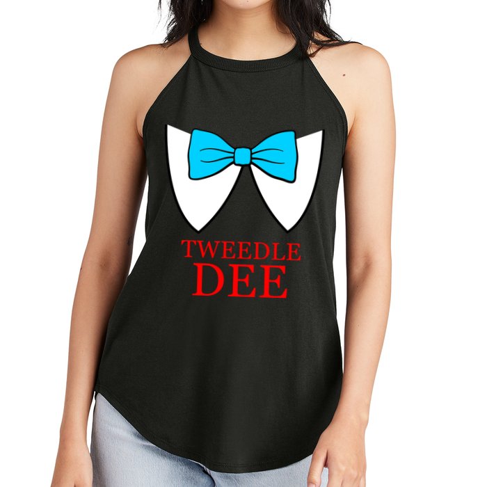 Tweedle Dee Costume Women's Perfect Tri Rocker Tank