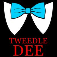 Tweedle Dee Costume Women's Perfect Tri Rocker Tank