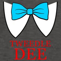 Tweedle Dee Costume Vector Backpack