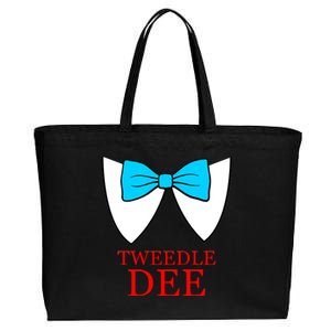 Tweedle Dee Costume Cotton Canvas Jumbo Tote