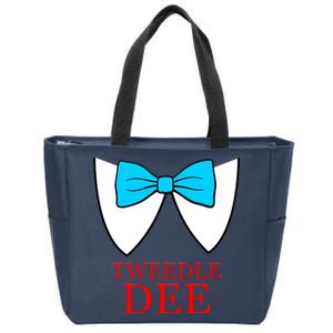 Tweedle Dee Costume Zip Tote Bag