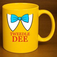 Tweedle Dee Costume 11oz C Handle Ceramic Mug