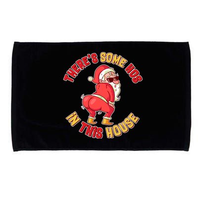 Twerking Santa Claus There's Some Hos In This House Microfiber Hand Towel