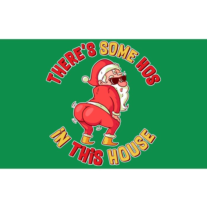 Twerking Santa Claus There's Some Hos In This House Bumper Sticker