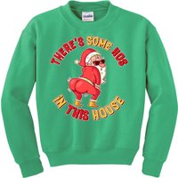 Twerking Santa Claus There's Some Hos In This House Kids Sweatshirt