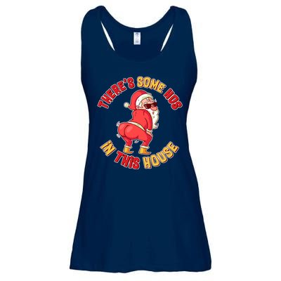 Twerking Santa Claus There's Some Hos In This House Ladies Essential Flowy Tank