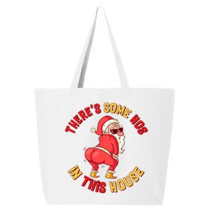 Twerking Santa Claus There's Some Hos In This House 25L Jumbo Tote