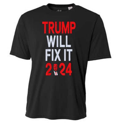 Trump Will Fix It Election 2024 Cooling Performance Crew T-Shirt