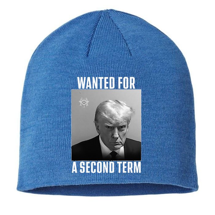 Trump Wanted For A Second Term Sustainable Beanie