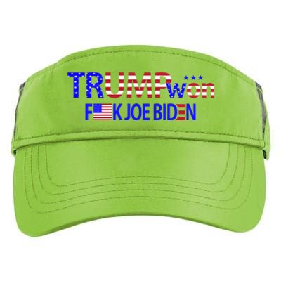 Trump Won F Biden Adult Drive Performance Visor