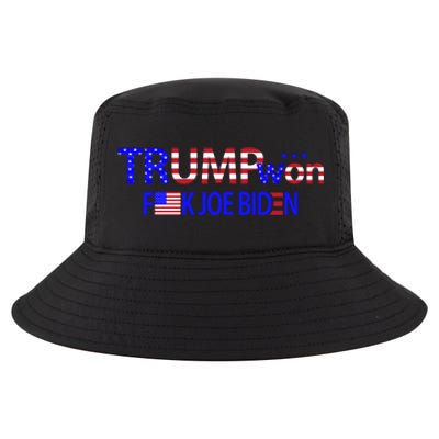 Trump Won F Biden Cool Comfort Performance Bucket Hat