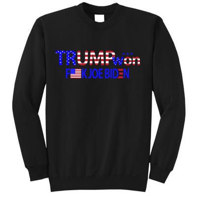 Trump Won F Biden Sweatshirt