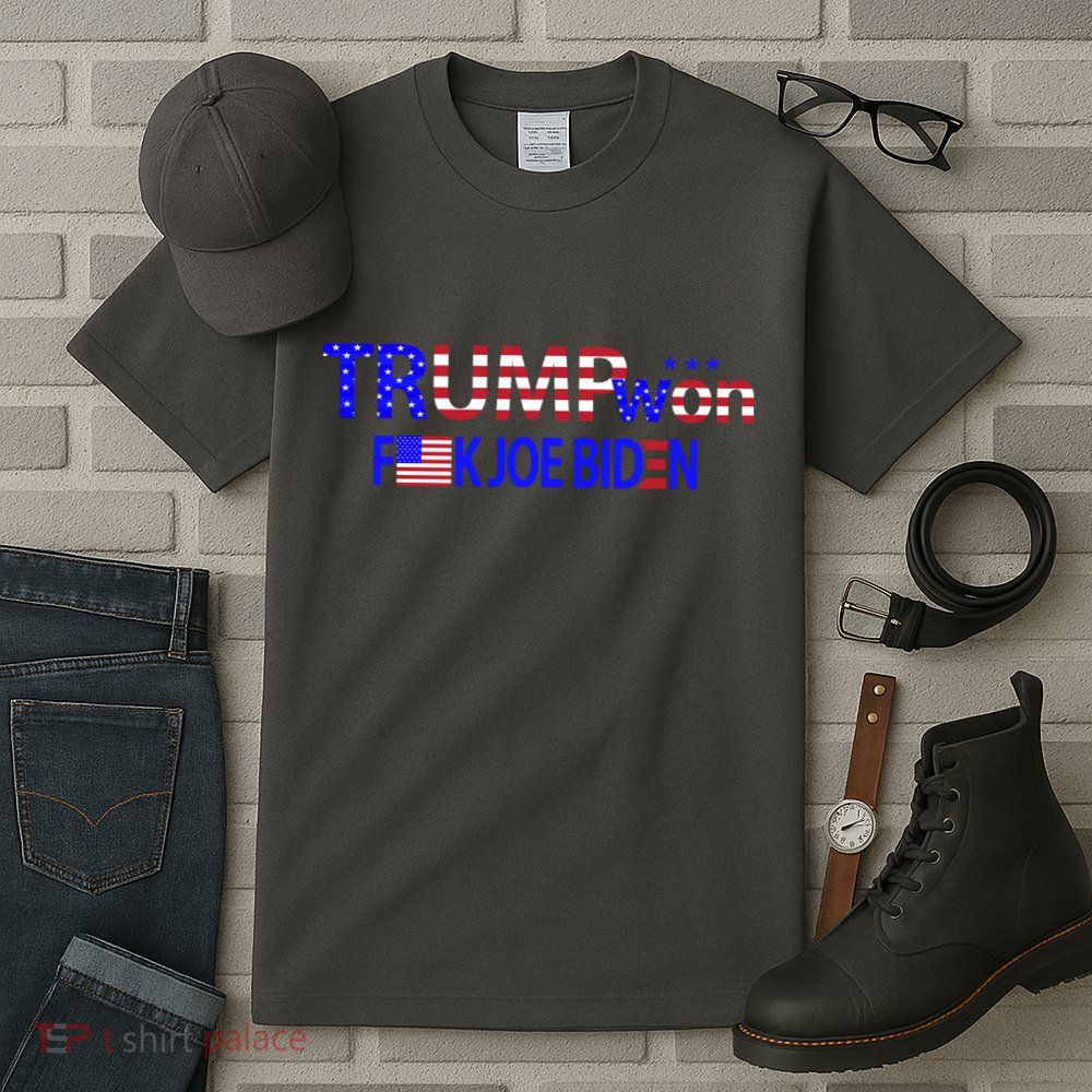 Trump Won F Biden Tall T-Shirt