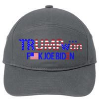 Trump Won F Biden 7-Panel Snapback Hat