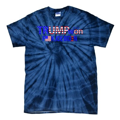 Trump Won F Biden Tie-Dye T-Shirt