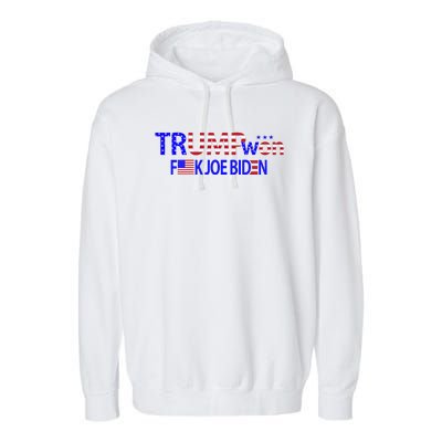 Trump Won F Biden Garment-Dyed Fleece Hoodie