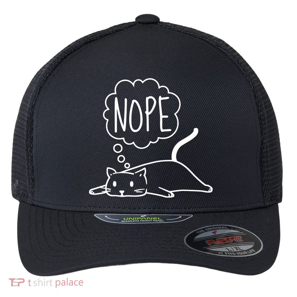 Trout Whisperer Fishing Rainbow Trout Flexfit Unipanel Trucker Cap