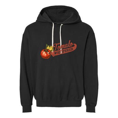 Tomato Whisperer For Gardening Enthusiasts Garment-Dyed Fleece Hoodie
