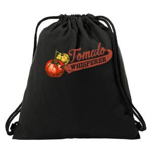 Tomato Whisperer For Gardening Enthusiasts Drawstring Bag