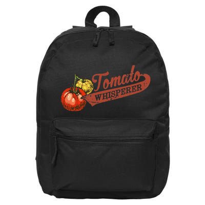 Tomato Whisperer For Gardening Enthusiasts 16 in Basic Backpack