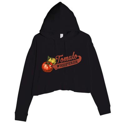 Tomato Whisperer For Gardening Enthusiasts Crop Fleece Hoodie