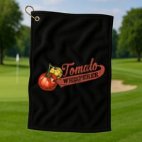 Tomato Whisperer For Gardening Enthusiasts Golf Towel