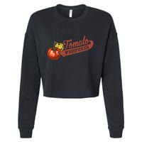 Tomato Whisperer For Gardening Enthusiasts Cropped Pullover Crew