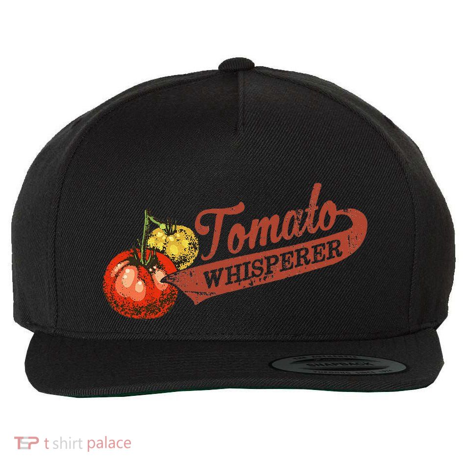 Tomato Whisperer For Gardening Enthusiasts Wool Snapback Cap