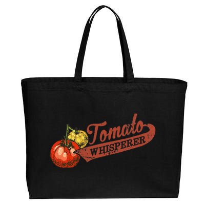 Tomato Whisperer For Gardening Enthusiasts Cotton Canvas Jumbo Tote