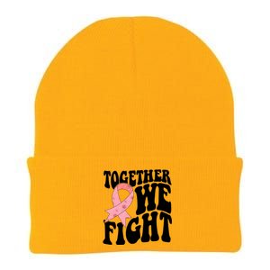 Together We Fight Breast Cancer Retro Knit Cap Winter Beanie