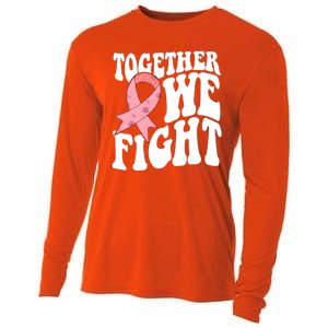 Together We Fight Breast Cancer Retro Cooling Performance Long Sleeve Crew