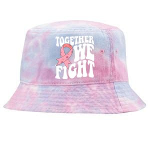 Together We Fight Breast Cancer Retro Tie-Dyed Bucket Hat