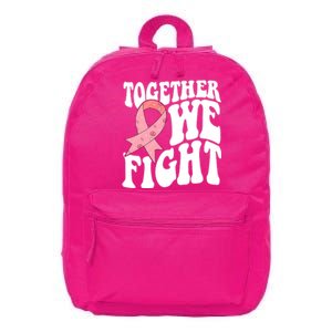 Together We Fight Breast Cancer Retro 16 in Basic Backpack