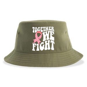 Together We Fight Breast Cancer Retro Sustainable Bucket Hat