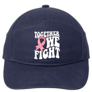 Together We Fight Breast Cancer Retro 7-Panel Snapback Hat