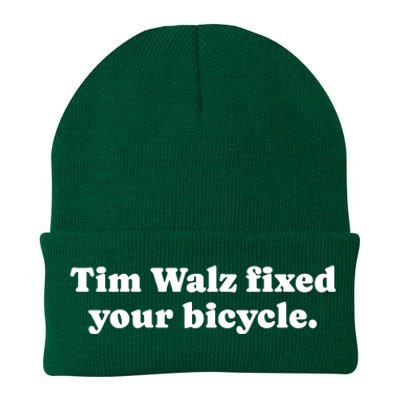 Tim Walz Fixed Your Bicycle Knit Cap Winter Beanie