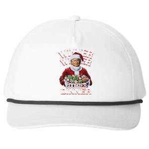 Trump Winner Funny Winner Trump Cookies Dinner Christmas Snapback Five-Panel Rope Hat